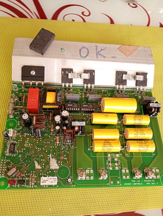 Работещи платки за индукционен плот.