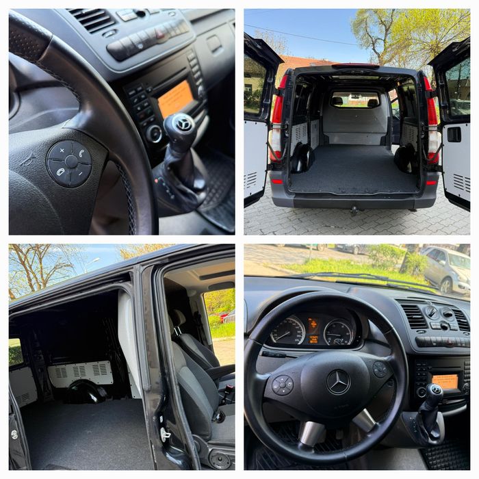 Mercedes Vito 113 an 2014 cel mai lung model  facelift cutie automata!