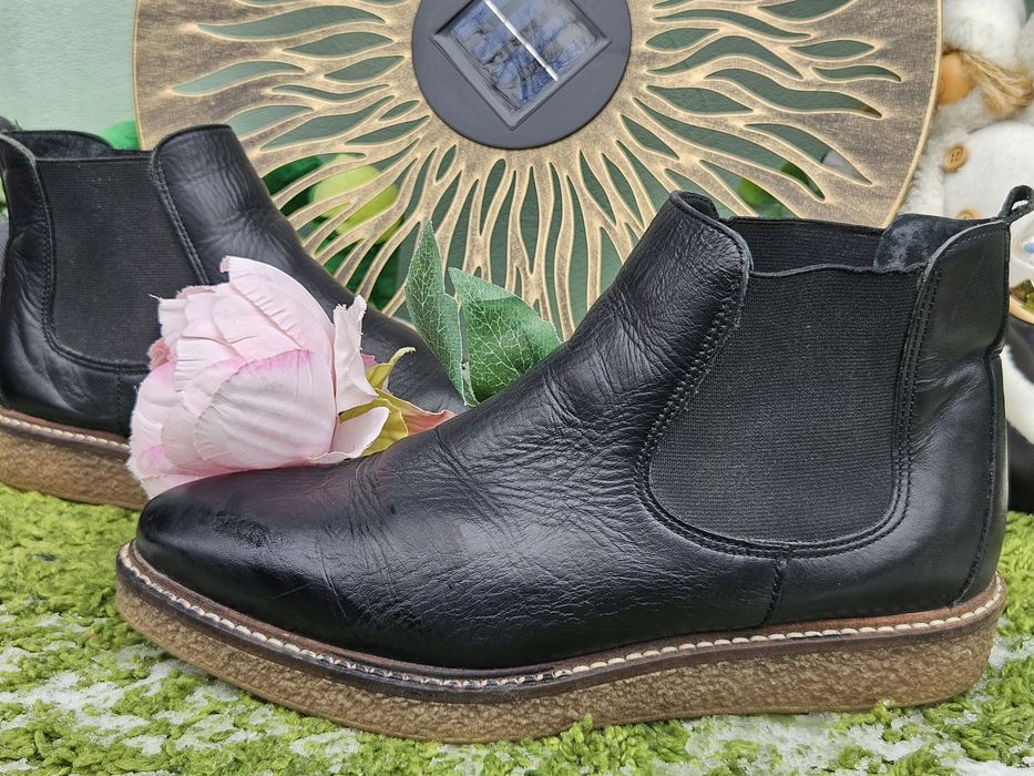 Bianco ботуши естествена кожа N37