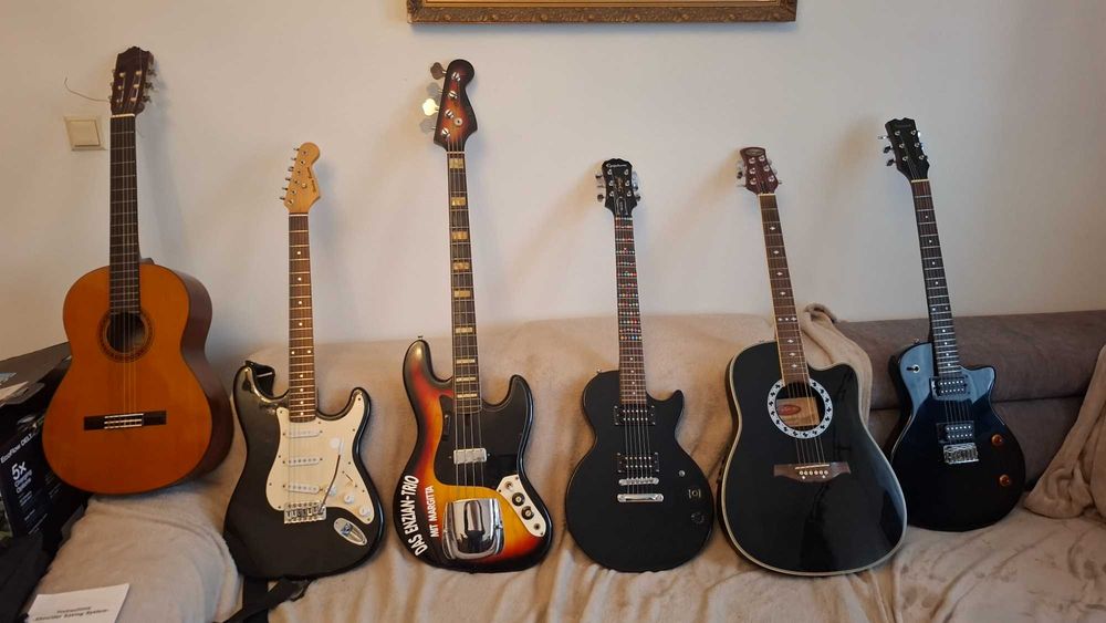 chitara clasica electrobass acustic electric amplificator combo 15w