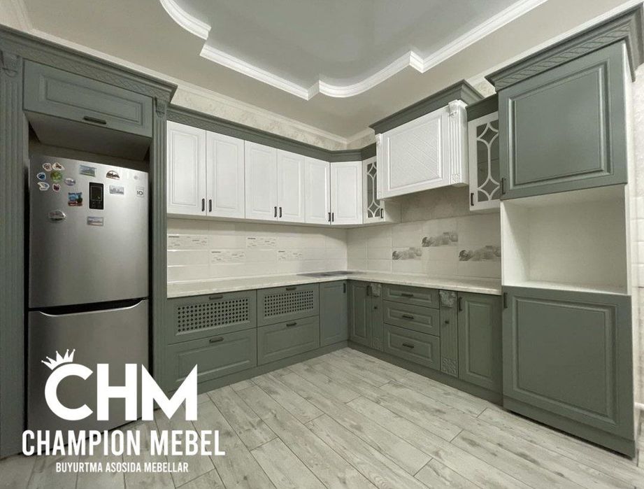 Замонавий НЕО КЛАССИКА услубида ошхона мебеллари |  Кухонный гарнитур