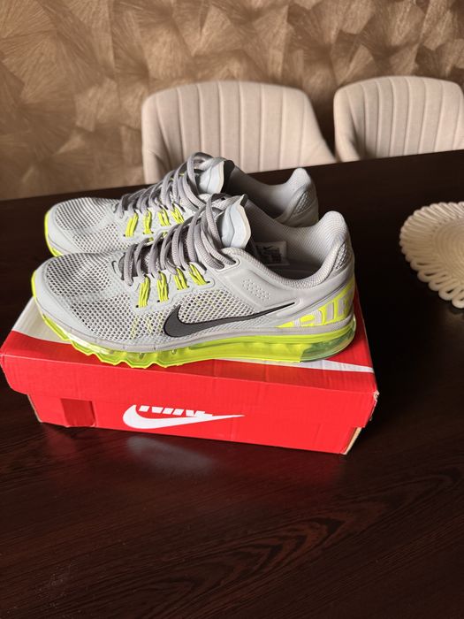 Nike air max2013 wolf grey volt