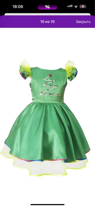 Продам платье елочки