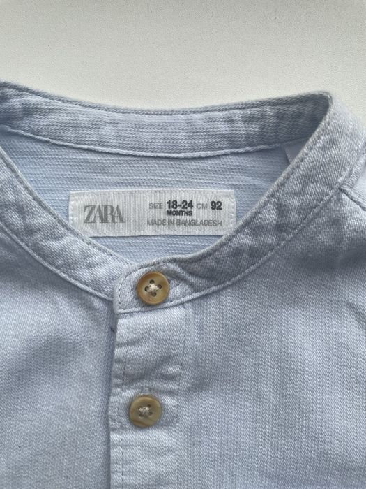 Детская рубашка Zara, 92см (18-24м)