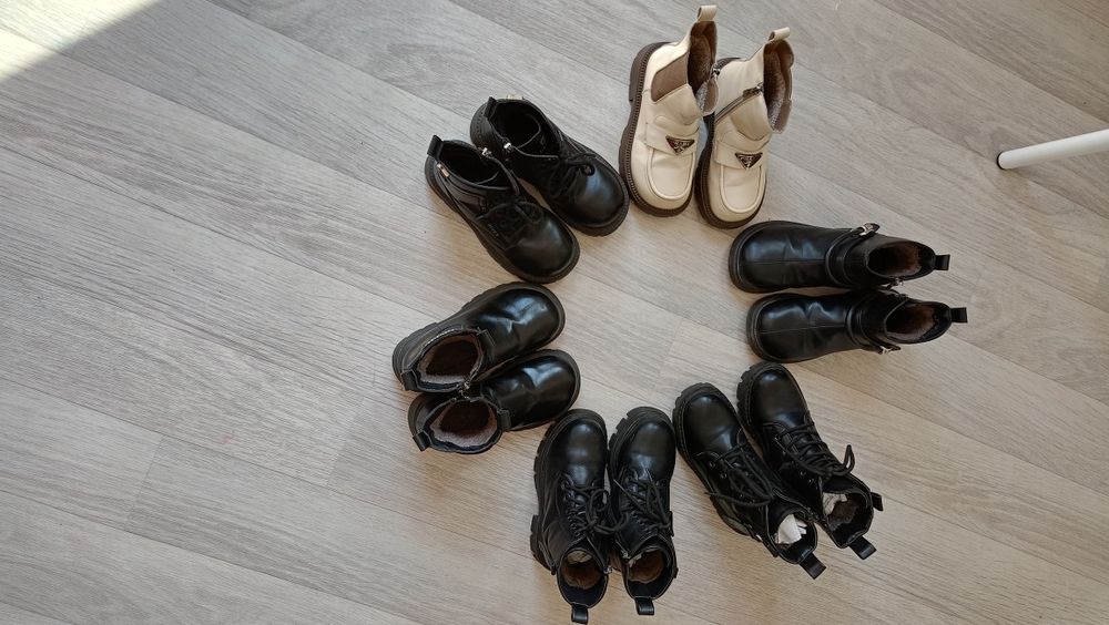 Обувь детская размеры разные