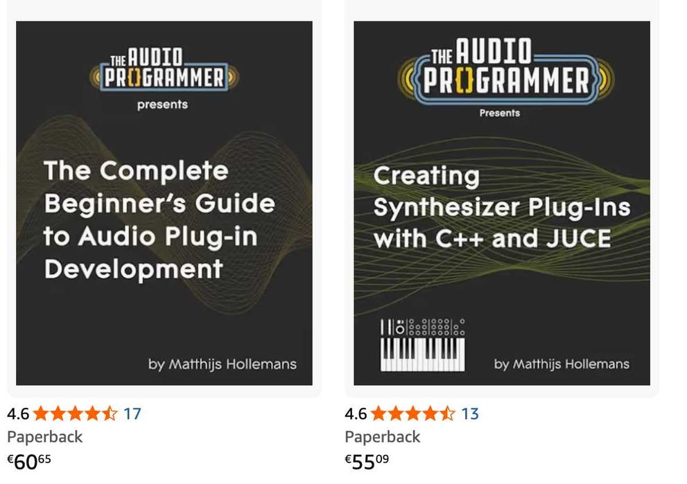 Книги за разработка на Audio Plug-ins с C++ и JUCE (Matthijs Hollemans)