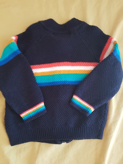 Бебешка жилетка и комплект , 74-80см