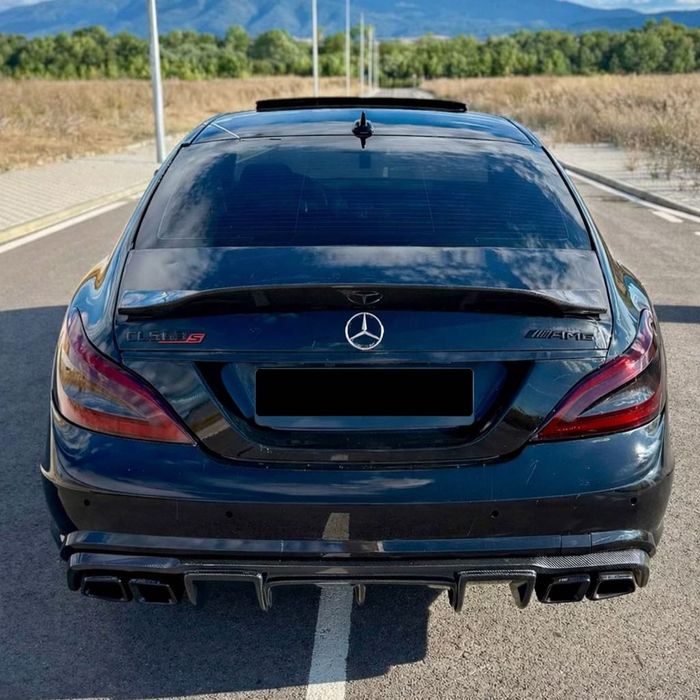 Mercedes CLS W218 Brabus Дифузьор и спойлер AMG Мерцедес ЦЛС АМГ
