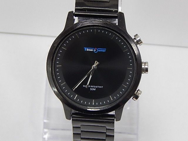 хибриден смарт часовник TimeOwner NX03. 
Комбинира кварцов аналогов и