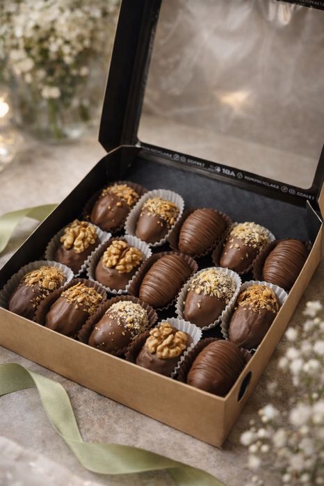 Финики в шоколаде