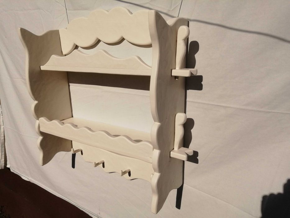 vand blidar din lemn cu 2 polite