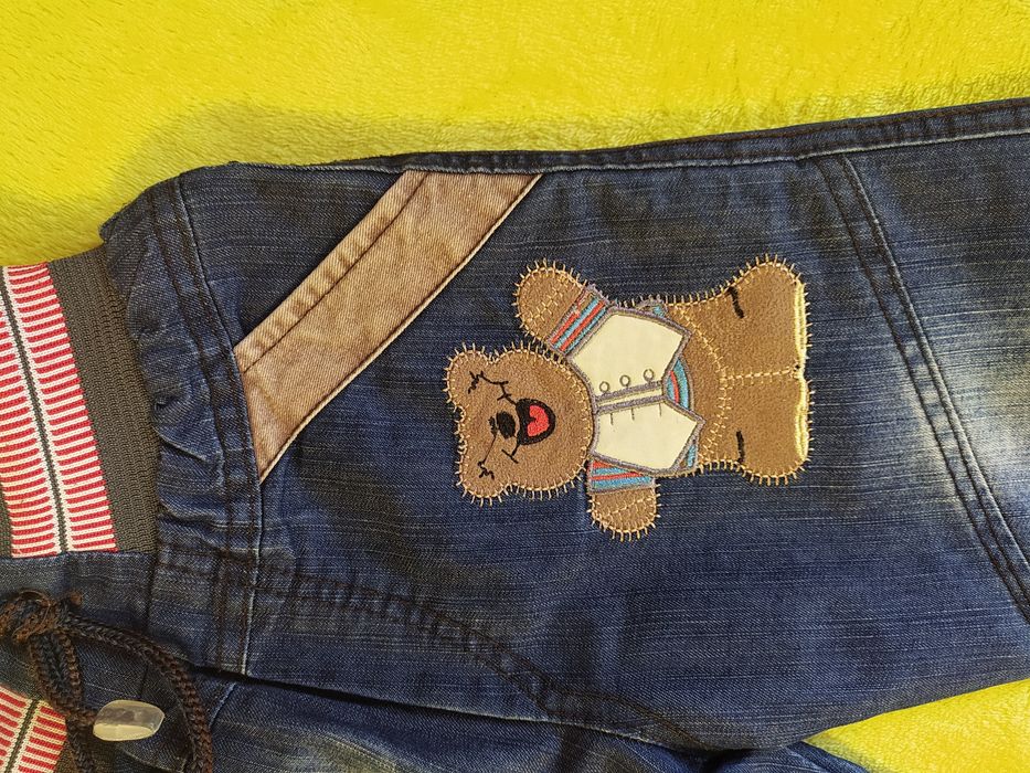 Джинсы утеплённые на 3 года!