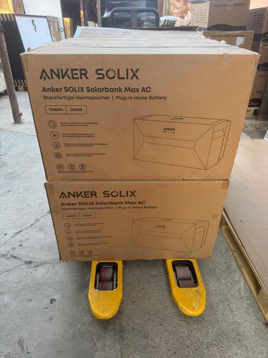 Anker Solix Max Ax solarbank 7000Wh putere stocare 7kwh sistem fotovoltaic