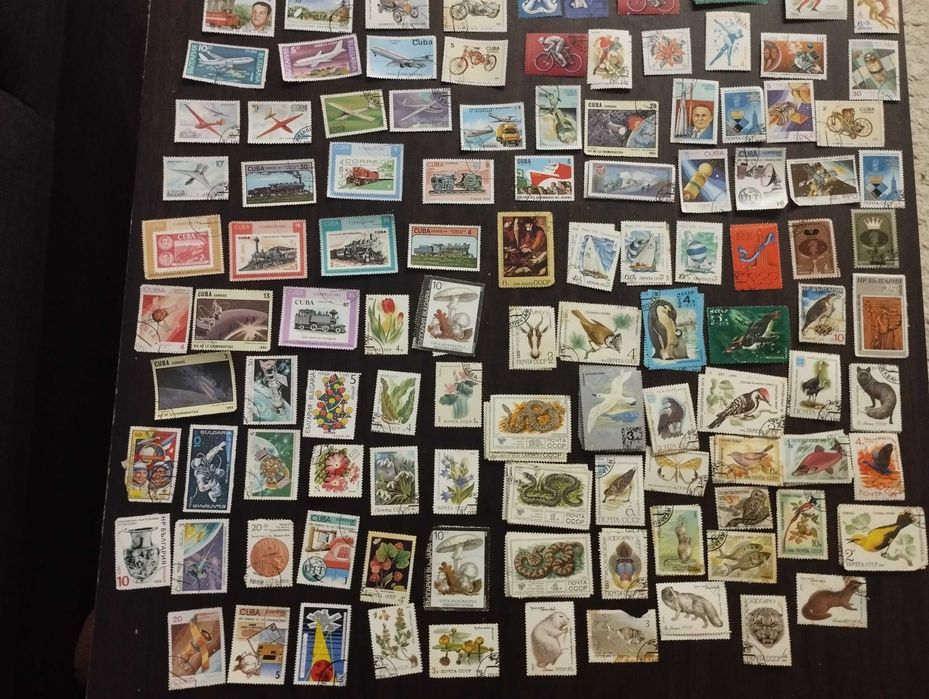 Пощенски Марки (стари - различни видове) Филателия