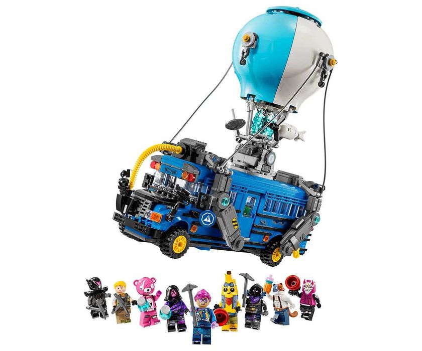 Нови Lego Fortnite - Peely Bone (77072) и Battle Bus (77073)