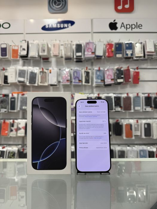 Iphone 16 Pro /256Gb/90%/ 1 an garantie/  Future Gsm Mobile