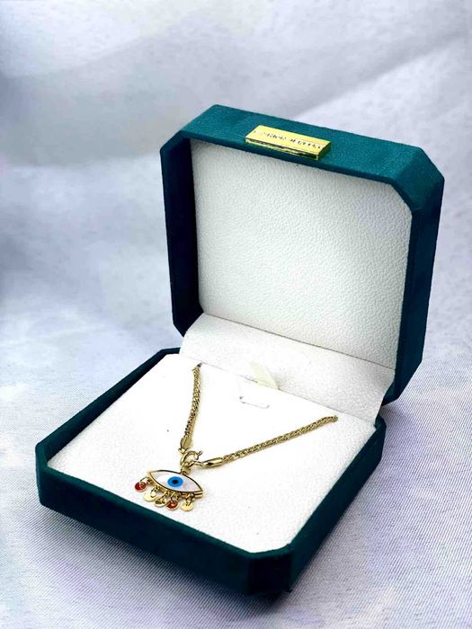 Ожерелье с подвеской Нержавеющая сталь с покрытием 18К золота – Скидка