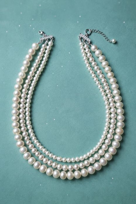 Colier perle naturale pe comanda