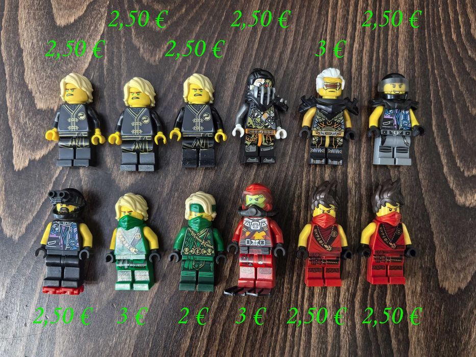 LEGO минифигурки рицари пирати нинджаго космос колекционерски стар уорс уестърн фортнайт властелинът на пръстените други ЧАСТ 2