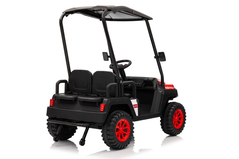 UTV electric pentru 4 copii Kinderauto Golf-Kart 2x 200W, 24V 7Ah RED