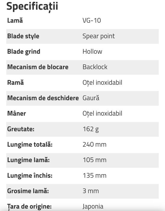 Vand briceag Spyderco