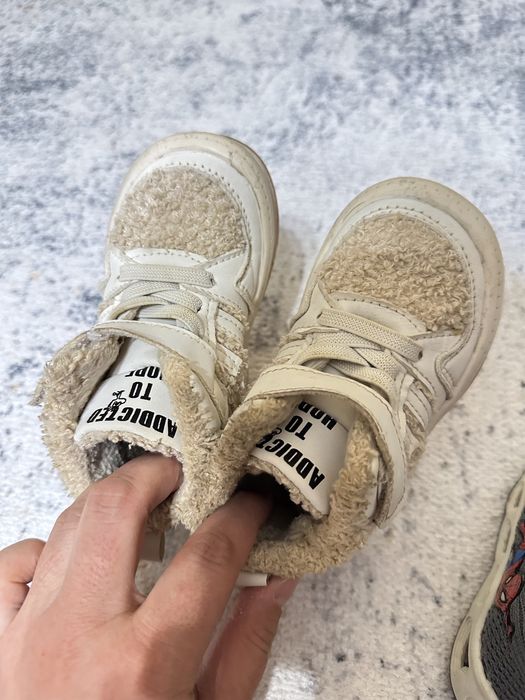 Кеды утепленные детские