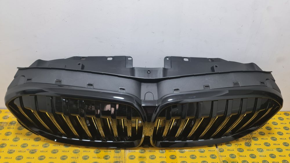 Grila activa clapete masca radiator absorbant bara BMW 7 G11 facelift