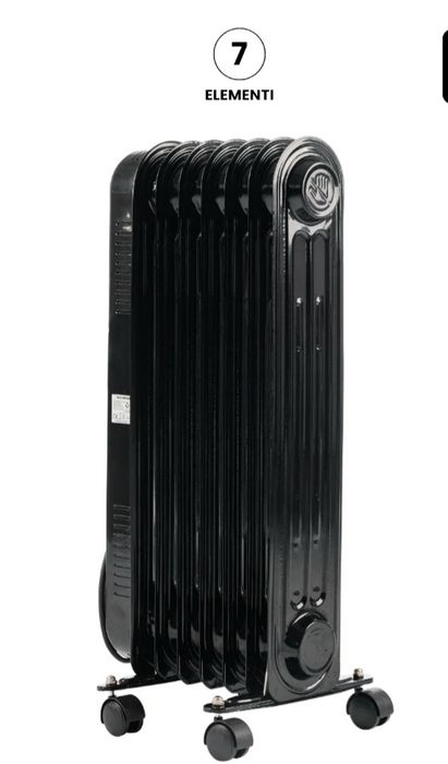 Calorifer electric cu ulei 7 elementi 1500 W HAUSBERG NOU - 190 Lei