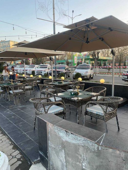 3 Xil variantda Kafe zontlari