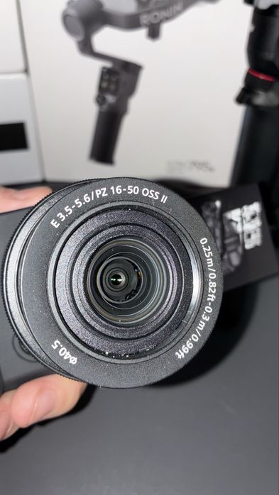 Sony ZV e-10, rs 3 mini, mic mini