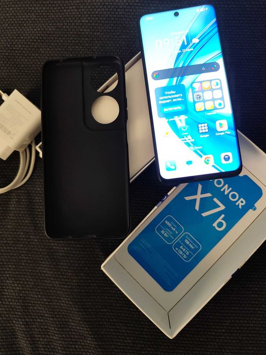Honor x7b xotira 8/128 qora