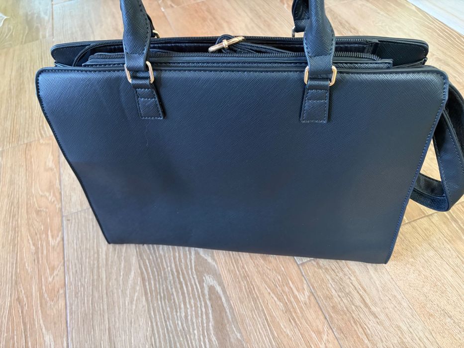 Geanta birou dama neagra