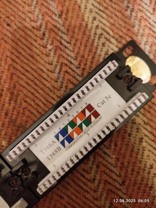 Патч панель Ship 24 порта