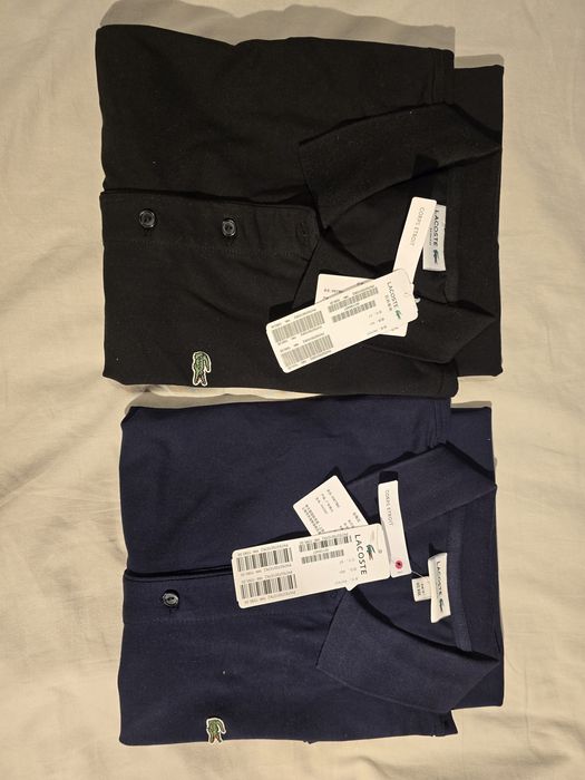 Тениска с яка Lacoste