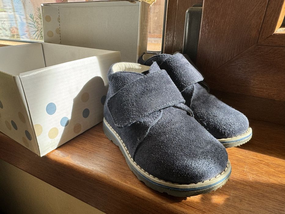 Ghetute minunate nr.21, piele, Baby Avus, bleu