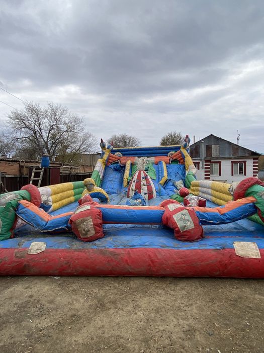 батут 12 на 6, высота 5,6м