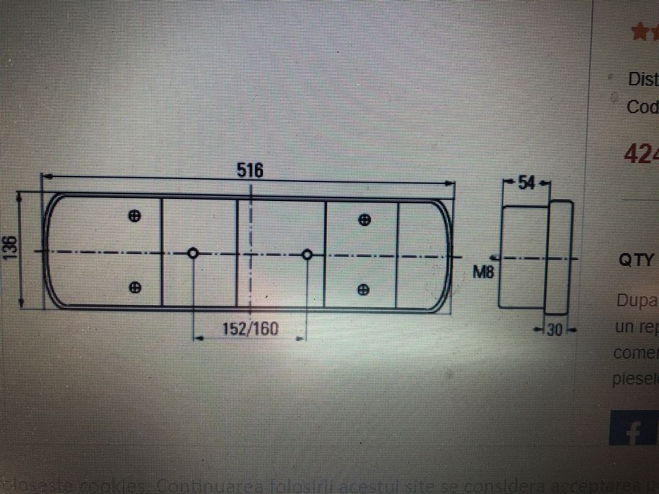 Lampa spate Hella tir DAF, Kempf, Scania, SCHWARZMULLER
