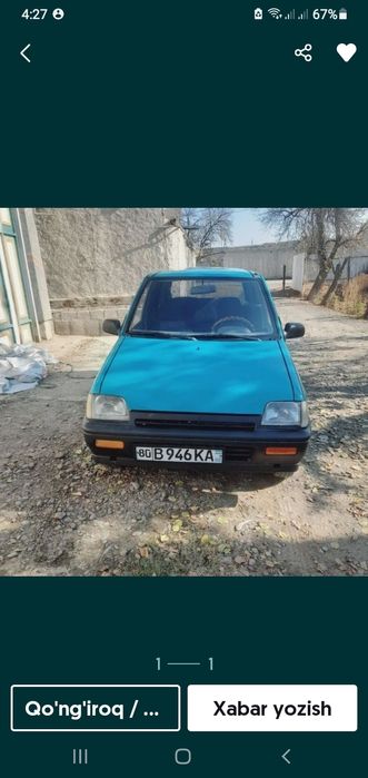 Tico avto mashinasi yili 2001