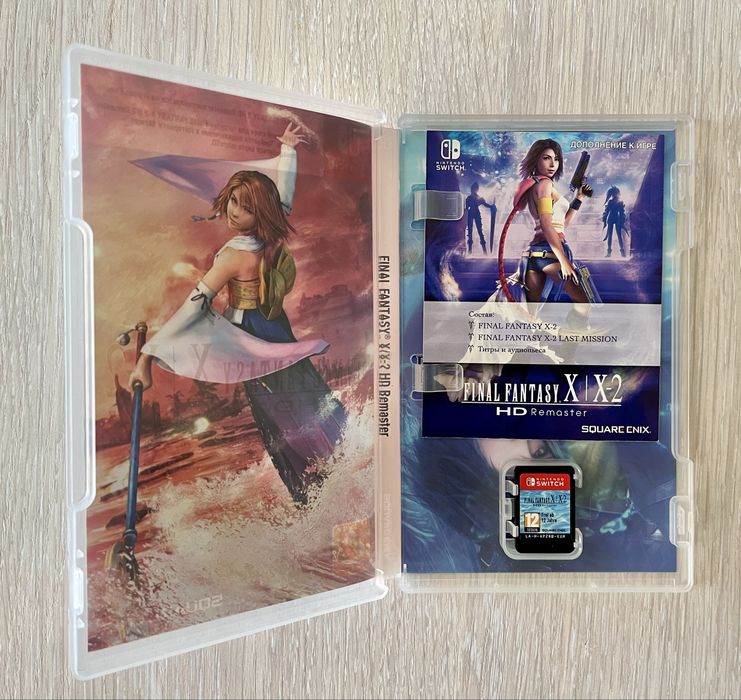 Final Fantasy X | X-2 (HD Remaster) Картридж Switch
