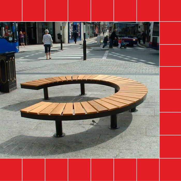 Скамейки для современного улицы и дома