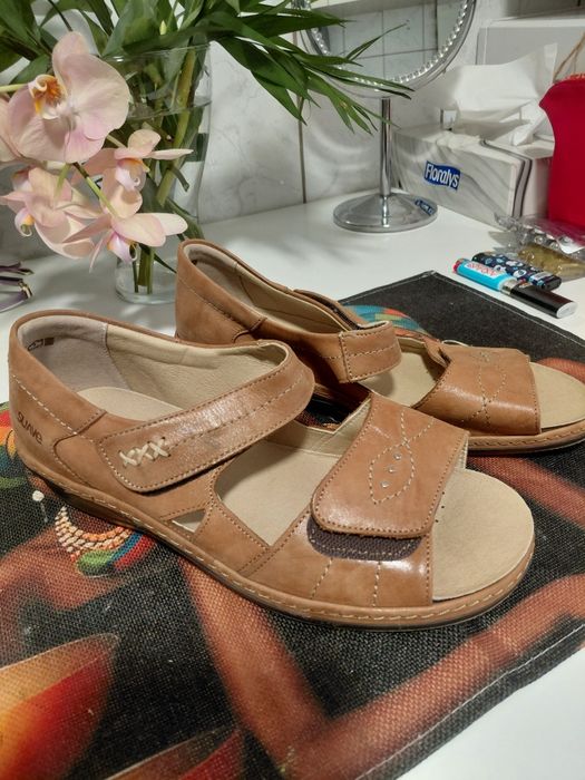 Sandale piele, mas39, suave naturally