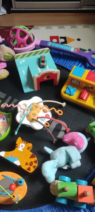 Лот играчки , 6 +, 9+, 12 мес.+, 18 мес +Образователни, монтесори, муз