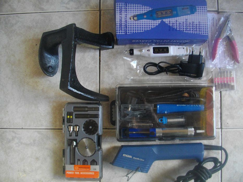 Ел.Пила Наковалня Обущарска Ел.Нож Стиропор К-т Гипсокартон Ел.Поялник