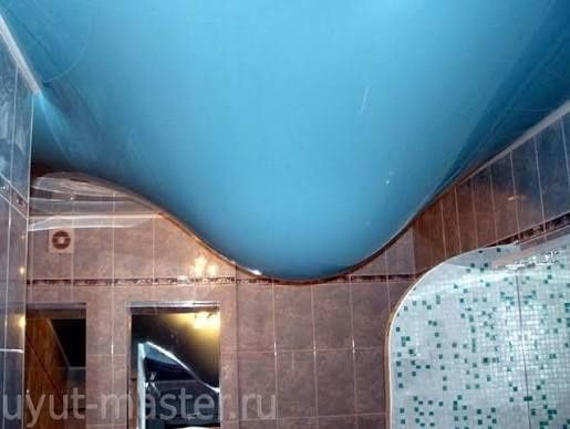 Натяжные потолки,слив воды!