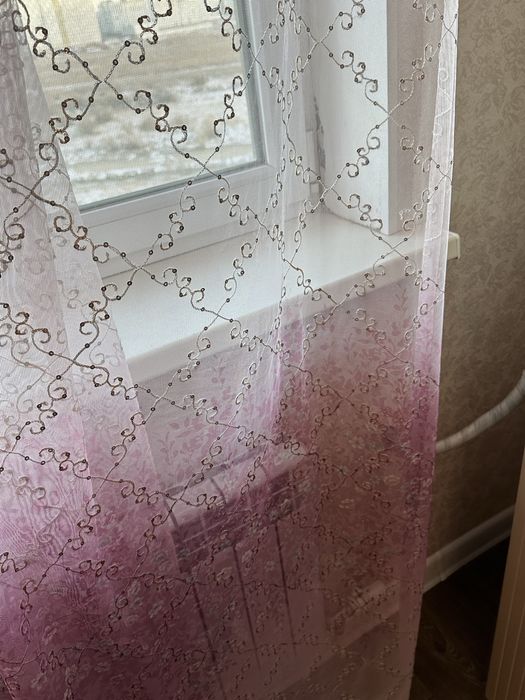 Продам тюль со штором