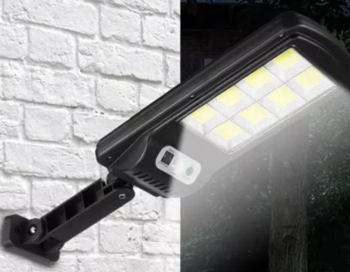 Set 5 lampa cu încărcare solară 160 LED 8 casete telecomanda 150W