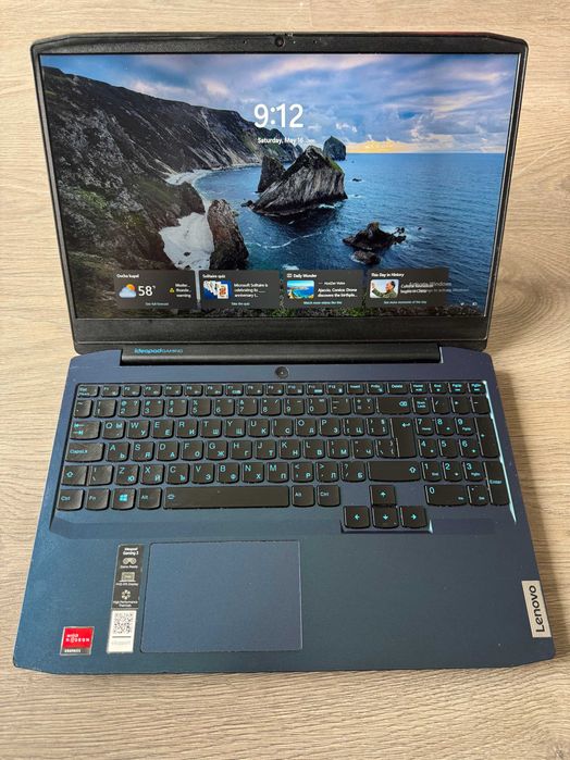 Гейминг лаптоп - Lenovo IdeaPad Gaming 3 15ARH05 | Ryzen 7 4800H | GTX 1650 | 16GB | 512 NVMe