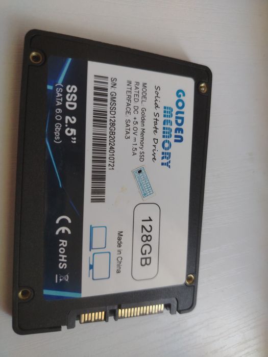 Sotiladi ssd 128 gb hdd 500gb
