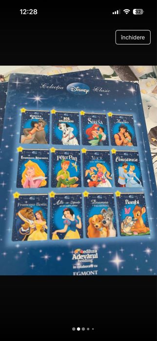Colectie carti Disney 12 bucati