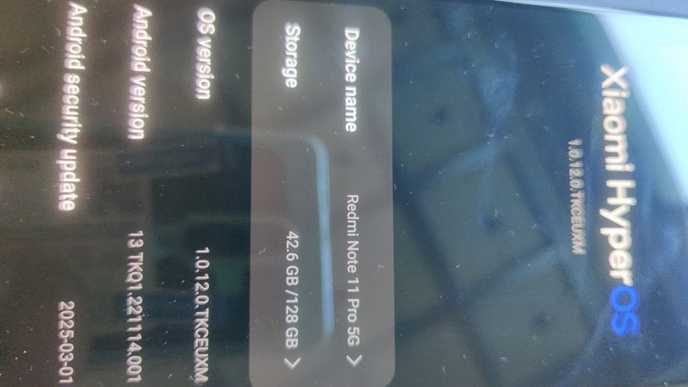 Redmi note 11 pro 5g